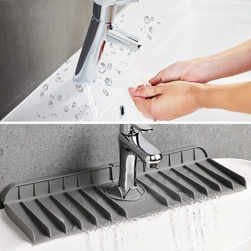Silicone Faucet Mat Dish Soap  - Silicone Tap Washer recensione e prezzo