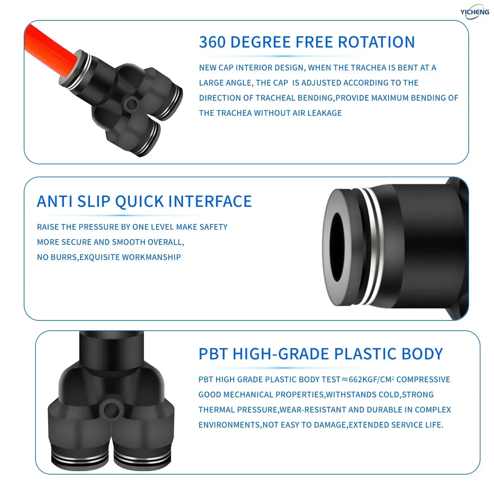 10MM ID Hose Connector Y Split - Push Fit Connector recensione e prezzo