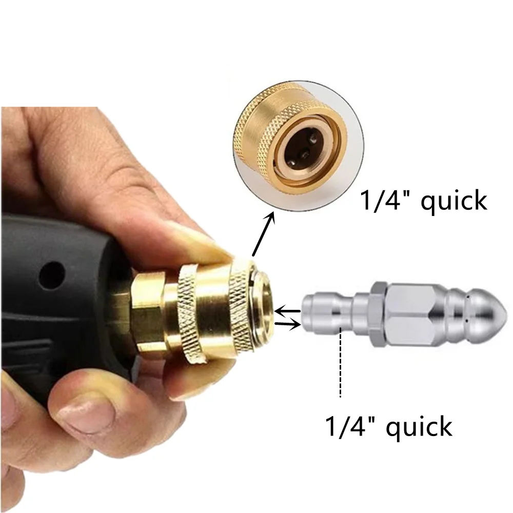 Water Jet High Pressure Spraye - Drain Pipe Clip recensione e prezzo