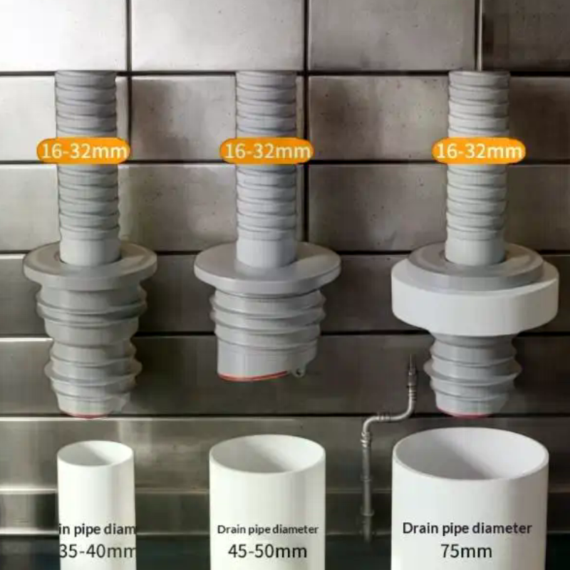 Bathroom Sewer Seal Ring Anti- - Drain Pipe Clip recensione e prezzo