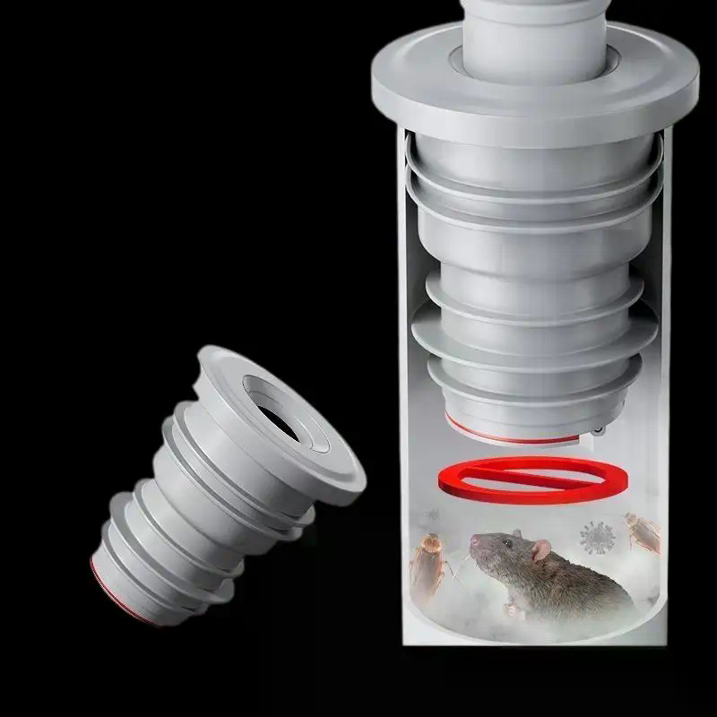 Bathroom Sewer Seal Ring Anti- - Drain Pipe Clip recensione e prezzo