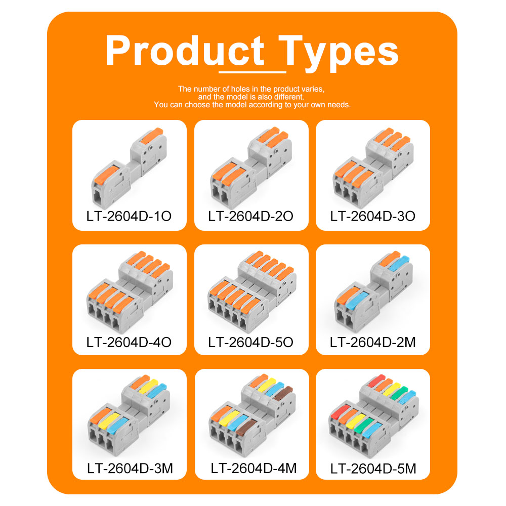 5Pcs DF-2604D Mini Docking Qui - Push Fit Connector recensione e prezzo