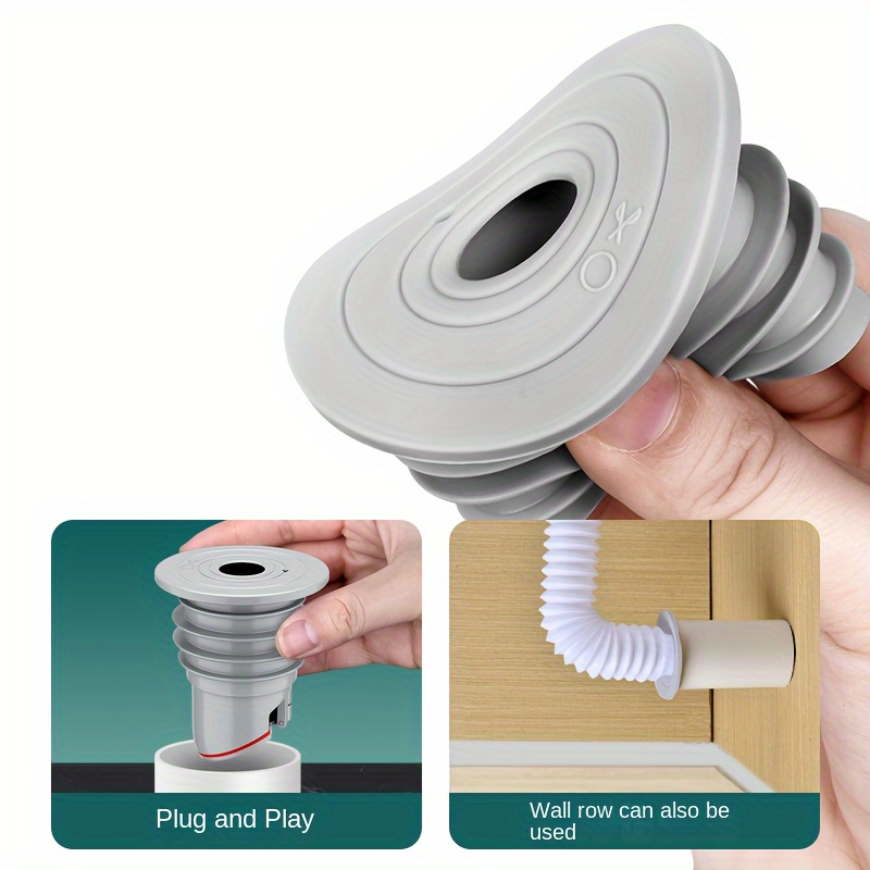 1PC Silicone Floor Drain Seal  - Drain Pipe Clip recensione e prezzo