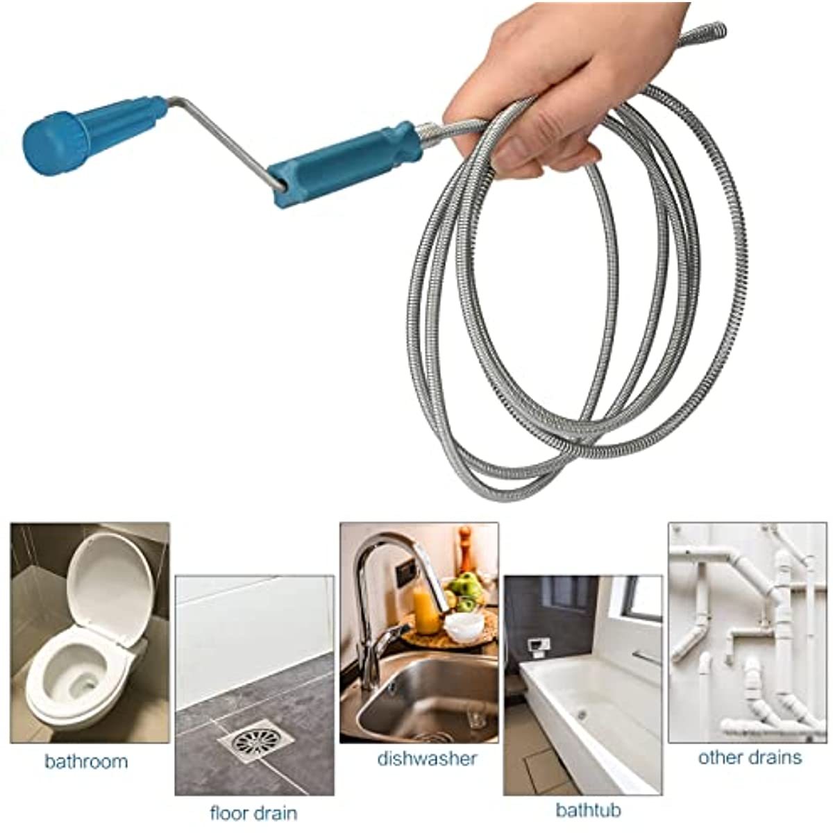 Telescopic Handle Flexible Ste - Drain Snake Flexible recensione e prezzo