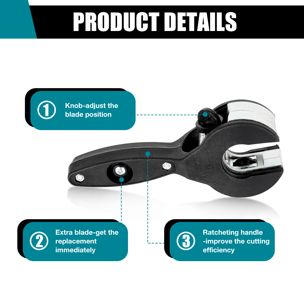 6-29mm Ratchet Pipe Cutter,Hom - Pipe Cutter Ratchet recensione e prezzo