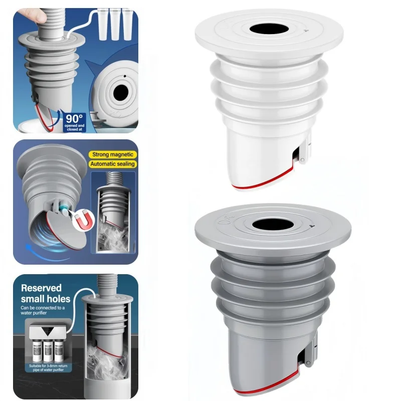 Silicone Sink Stopper Sewer Pi - Drain Pipe Clip recensione e prezzo
