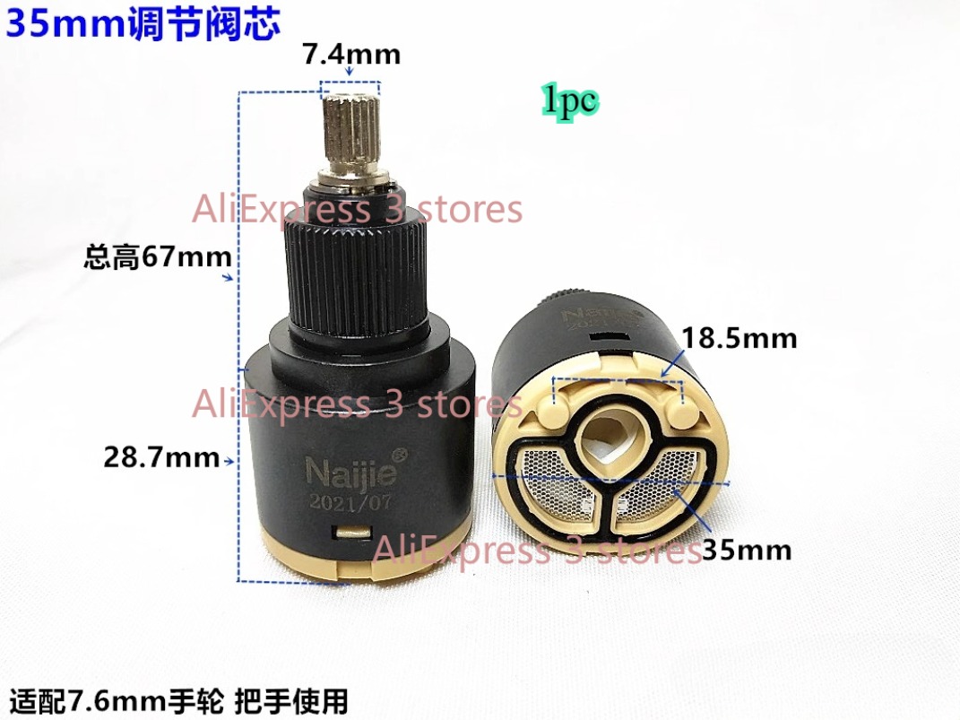 1pcs 28mm/35mm/40mm Water Mixe - Basin Mixer Cartridge recensione e prezzo