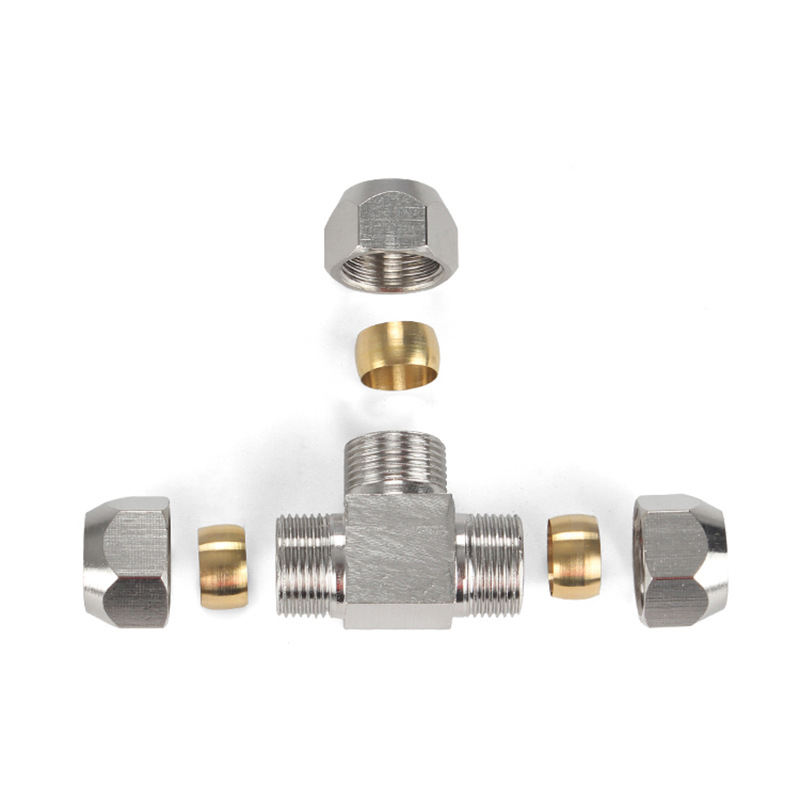 1PCS Pneumatic Fittings Brass  - Compression Fitting Brass recensione e prezzo