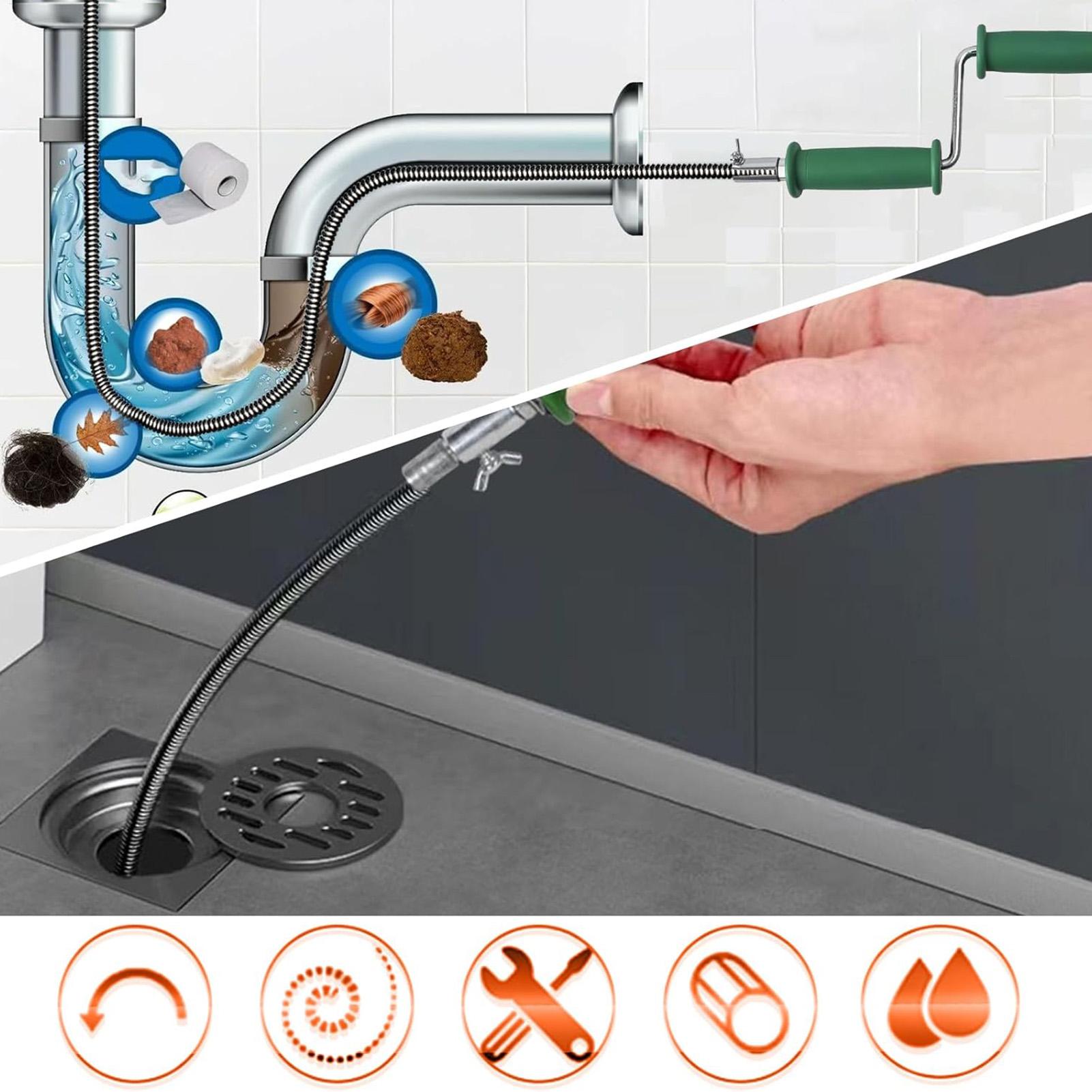 Drain Snake 4M Flexible Pipe U - Drain Snake Flexible recensione e prezzo