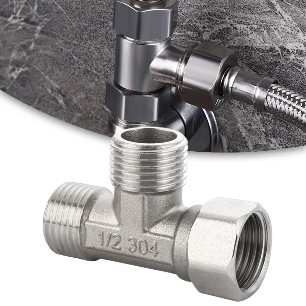 Stainless Steel T Adapter G1/  - Shower Valve Cartridge recensione e prezzo