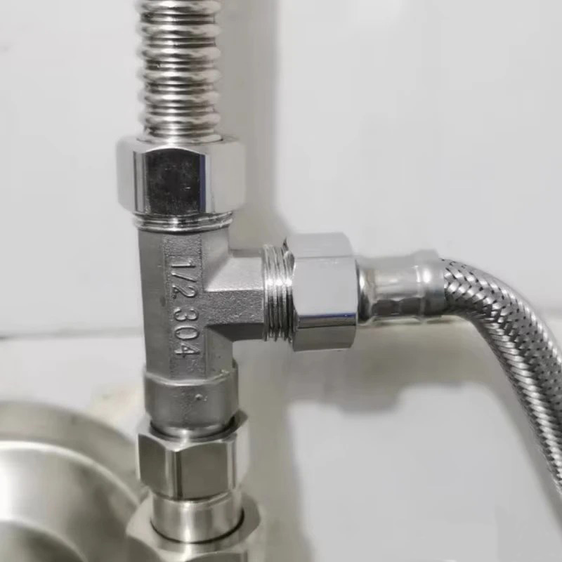 Stainless Steel T Adapter G1/  - Shower Valve Cartridge recensione e prezzo