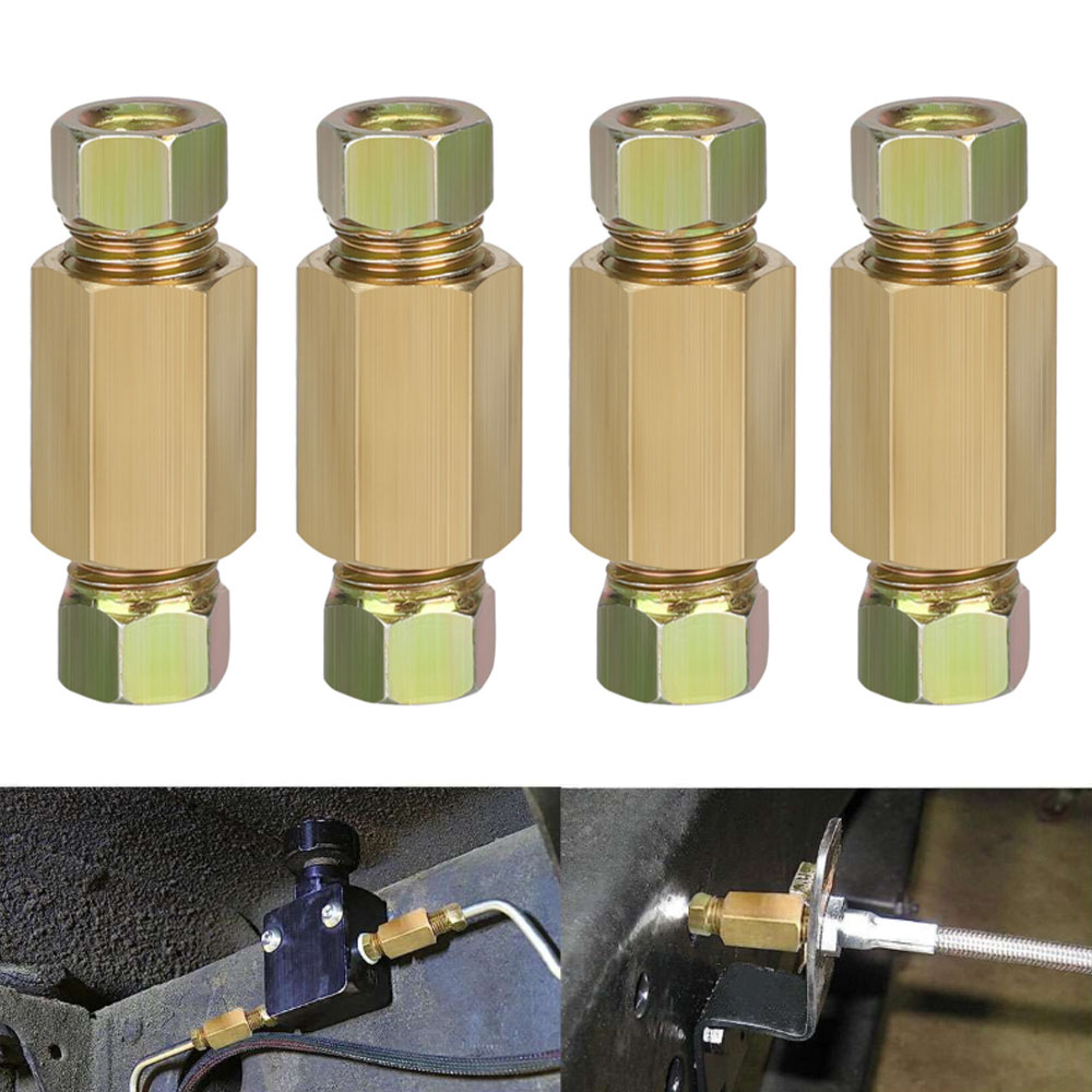 12pcs 3/16 (3/8-24 Inverted) B - Compression Fitting Brass recensione e prezzo