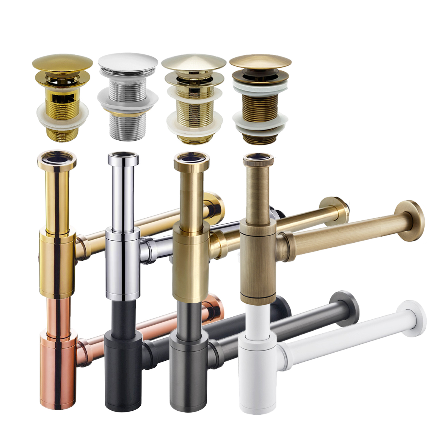 Bathroom Sink Bottle Trap Wash - Drain Pipe Clip recensione e prezzo