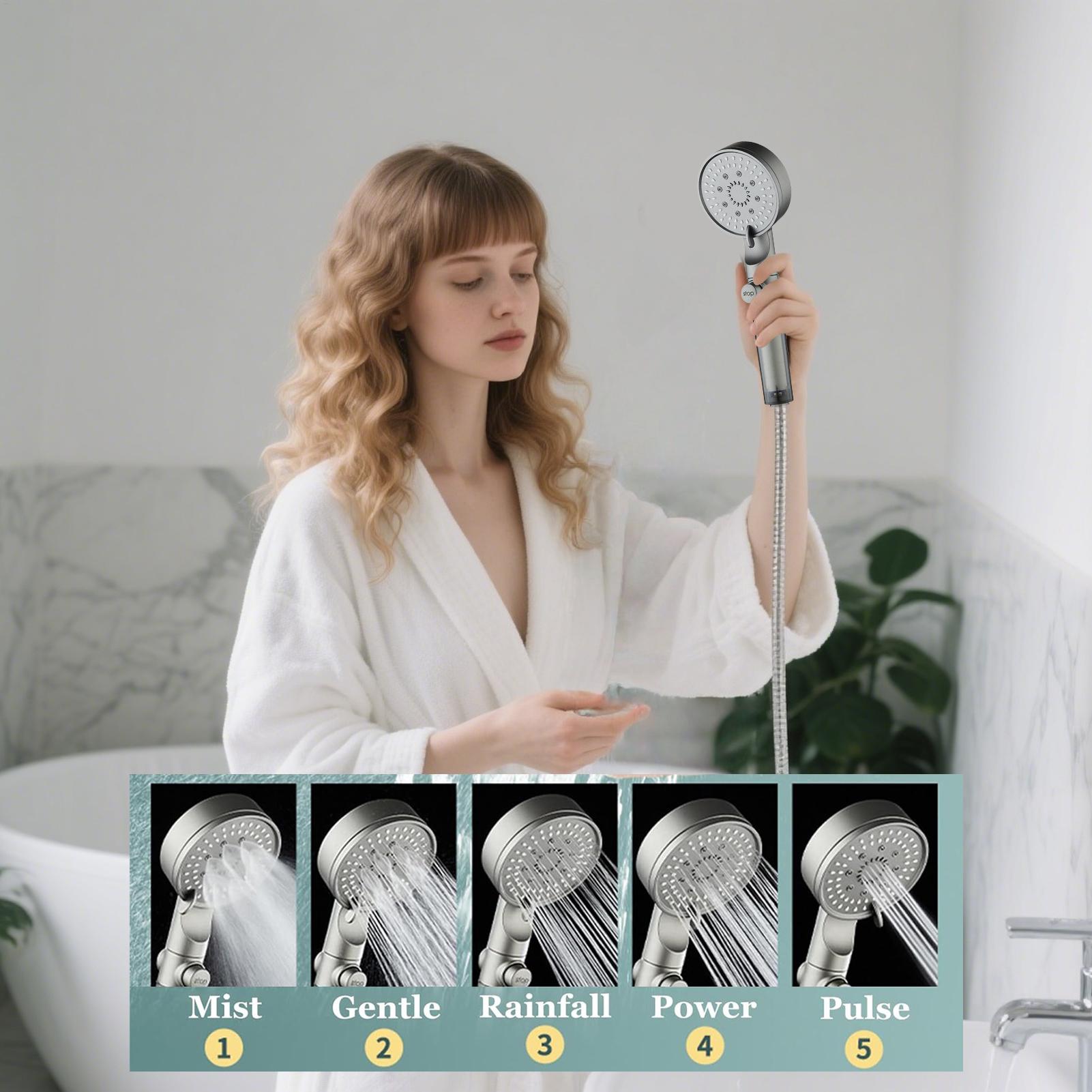 New Shower Head 5 Modes Filter - Silicone Tap Washer recensione e prezzo