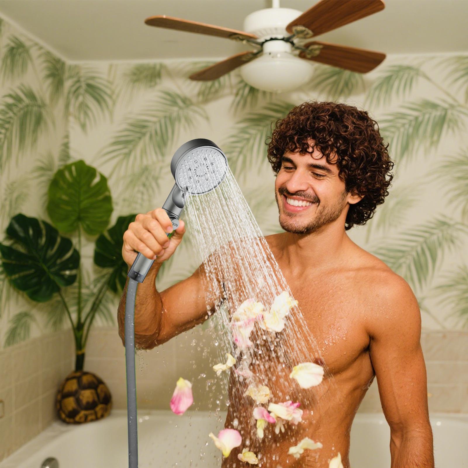 New Shower Head 5 Modes Filter - Silicone Tap Washer recensione e prezzo