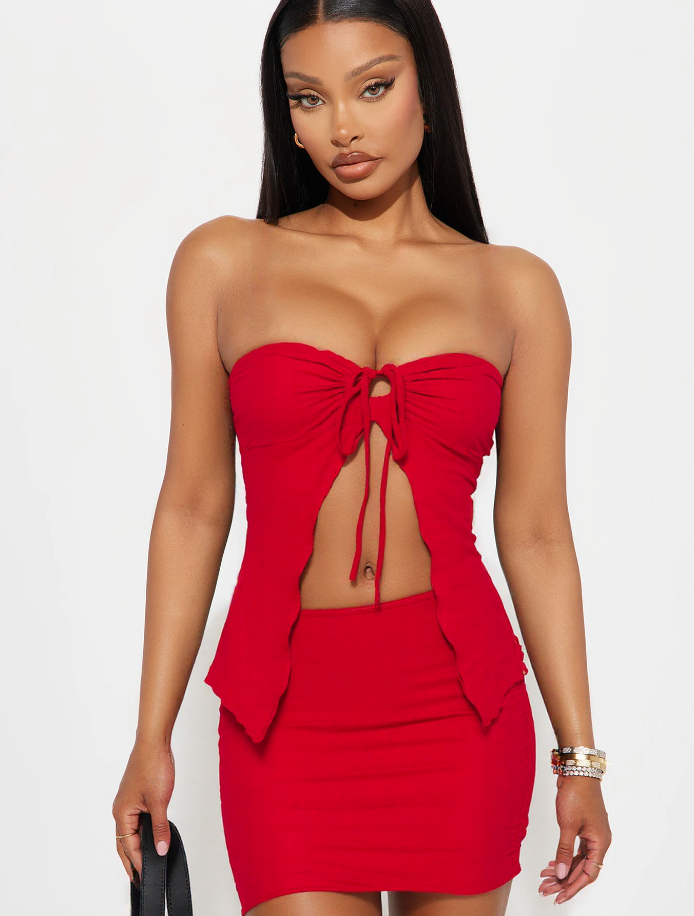 Women's Solid Color Tube Top & - Pipe Bending Spring recensione e prezzo