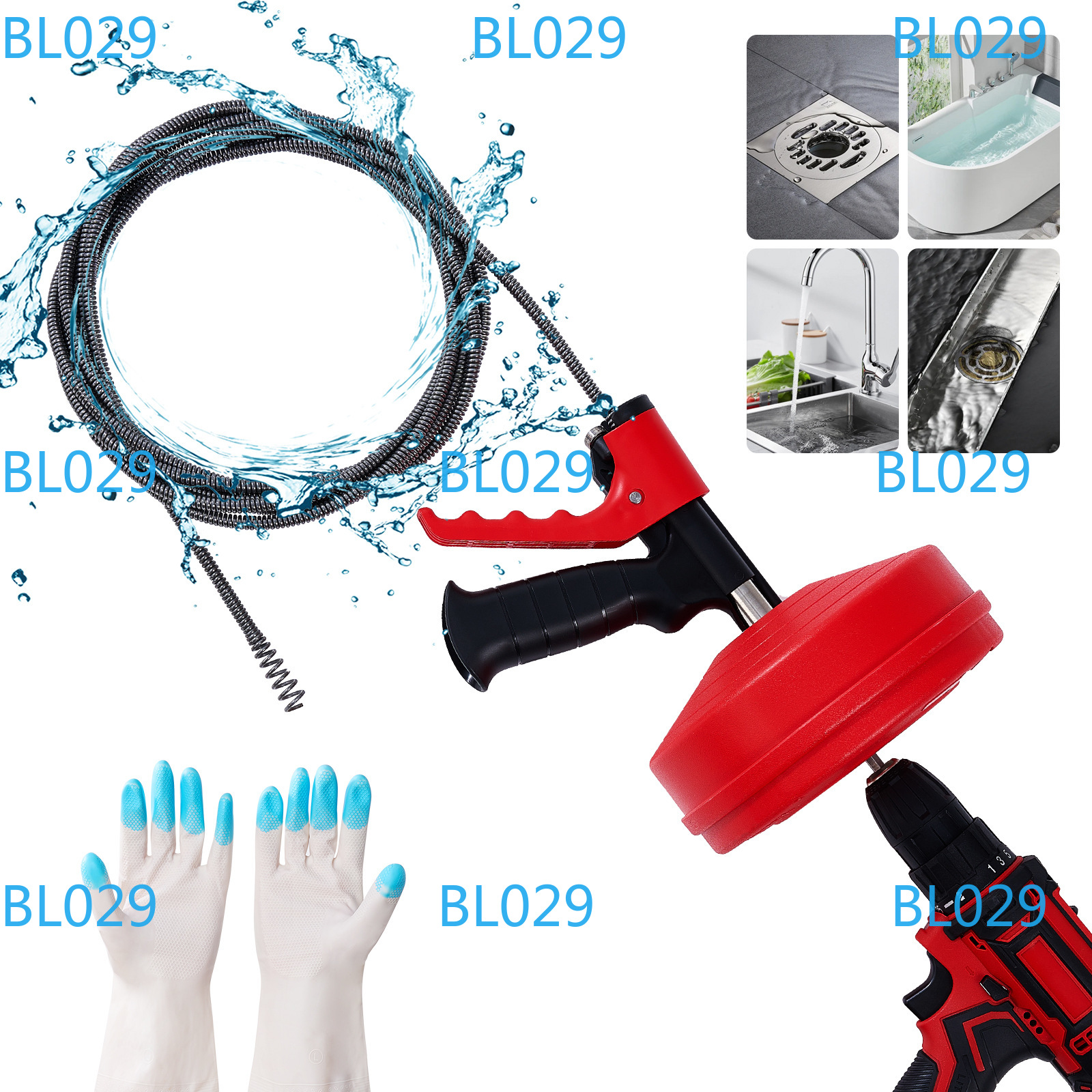 Professional Drain Snake Auger - Drain Snake Flexible recensione e prezzo