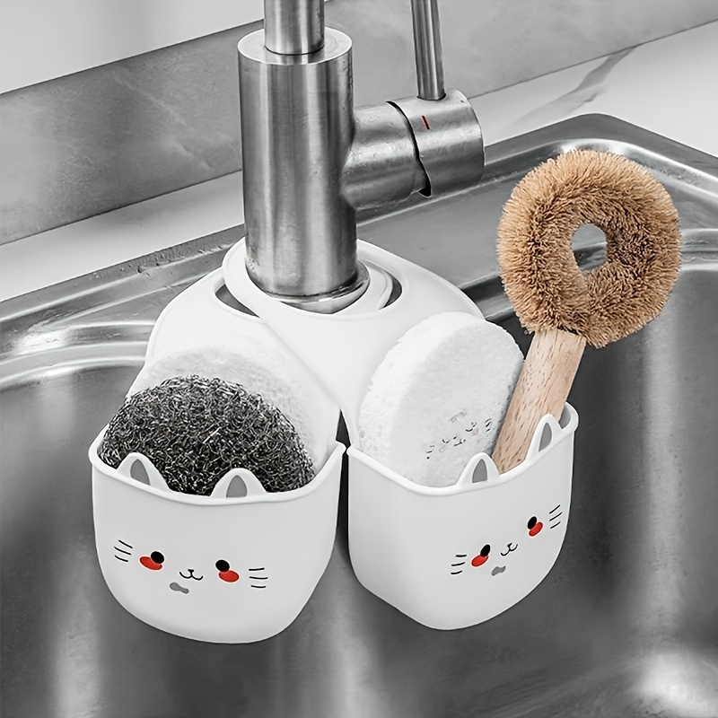 Cartoon Cat Basket Soft Buckle - Silicone Tap Washer recensione e prezzo