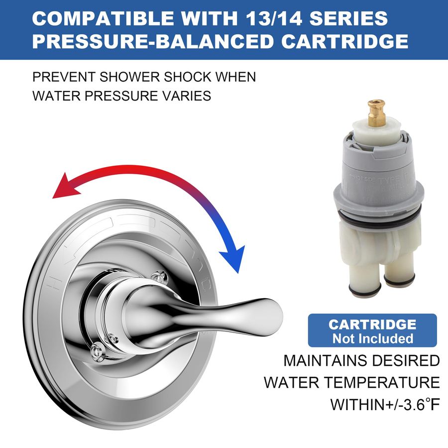 for D Faucet 13 Series SingleF - Shower Valve Cartridge recensione e prezzo