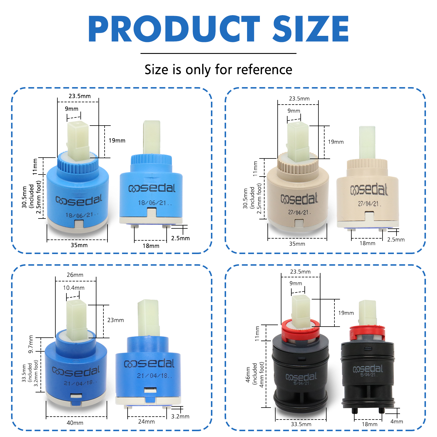 1pc Watersaving Replacement Ce - Basin Mixer Cartridge recensione e prezzo