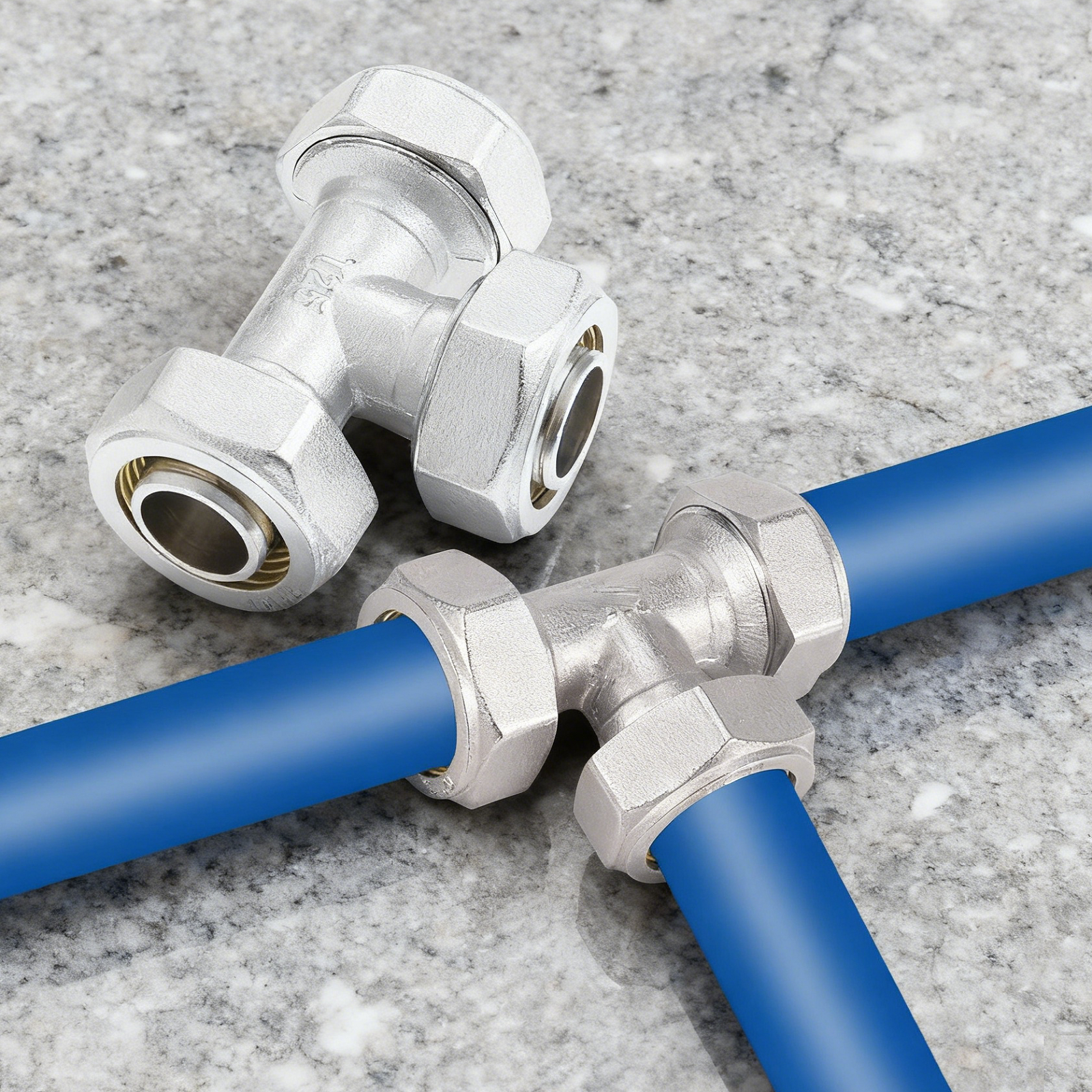 2Pcs 3/4’’ Tee Air Line Fittin - Compression Fitting Brass recensione e prezzo