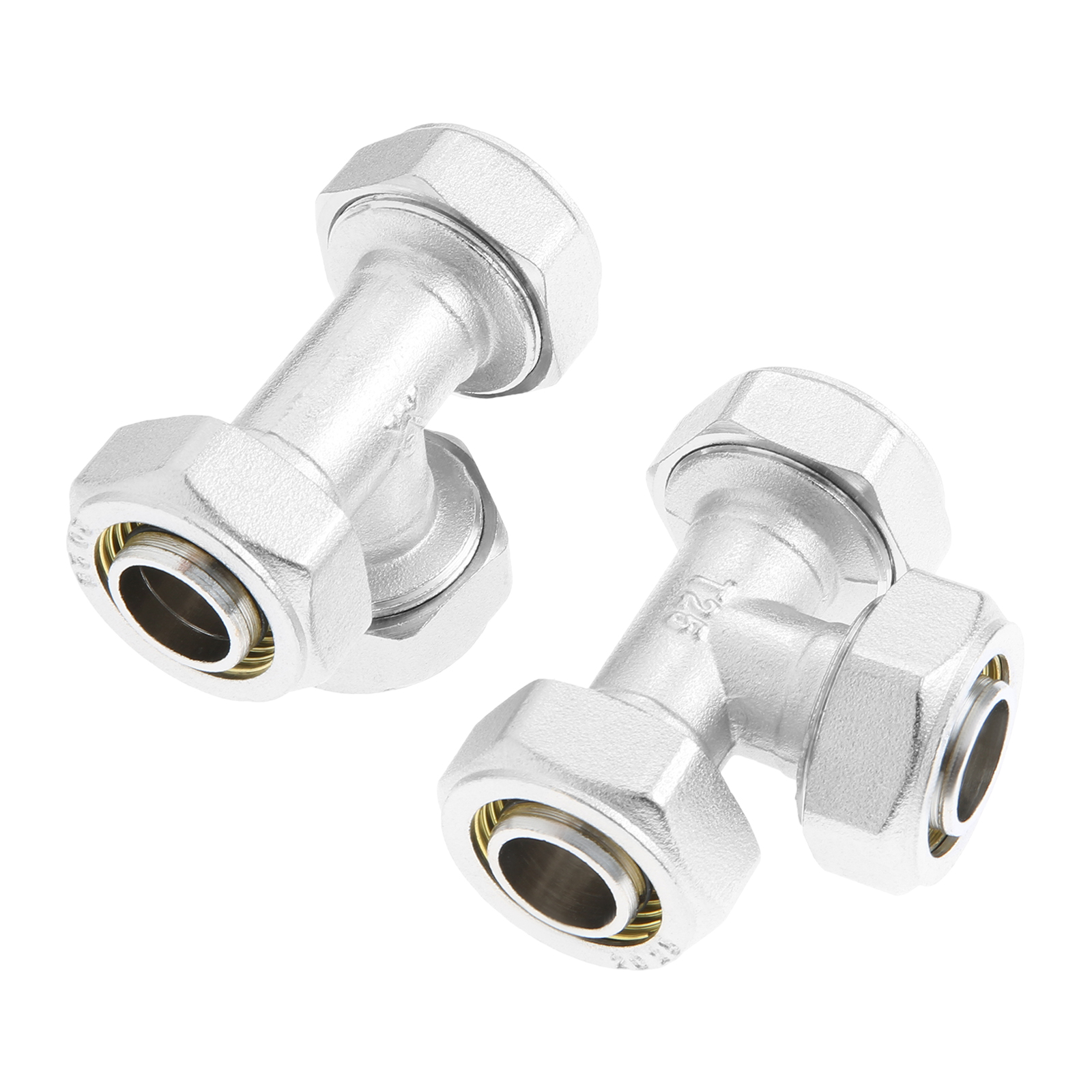 2Pcs 3/4’’ Tee Air Line Fittin - Compression Fitting Brass recensione e prezzo