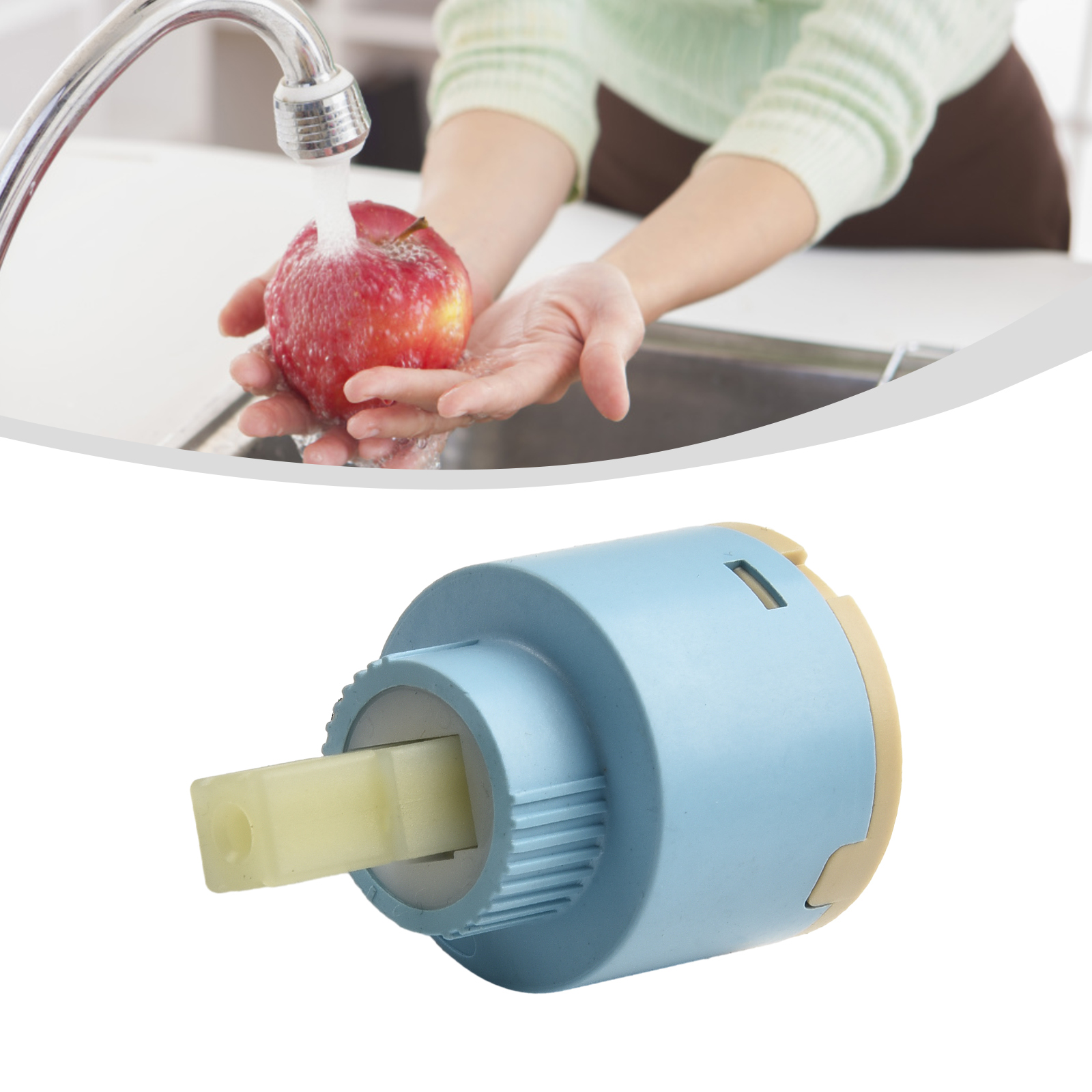 1pc Ceramic Cartridge 35mm/40m - Basin Mixer Cartridge recensione e prezzo