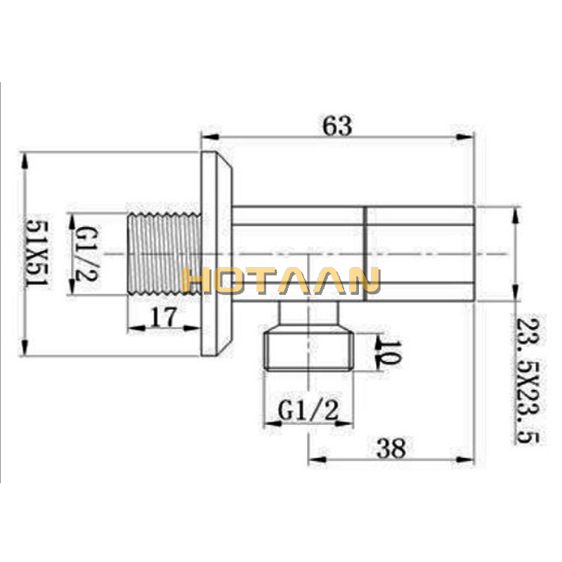 .,Bathroom copper mixing trian - Toilet Fill Valve recensione e prezzo