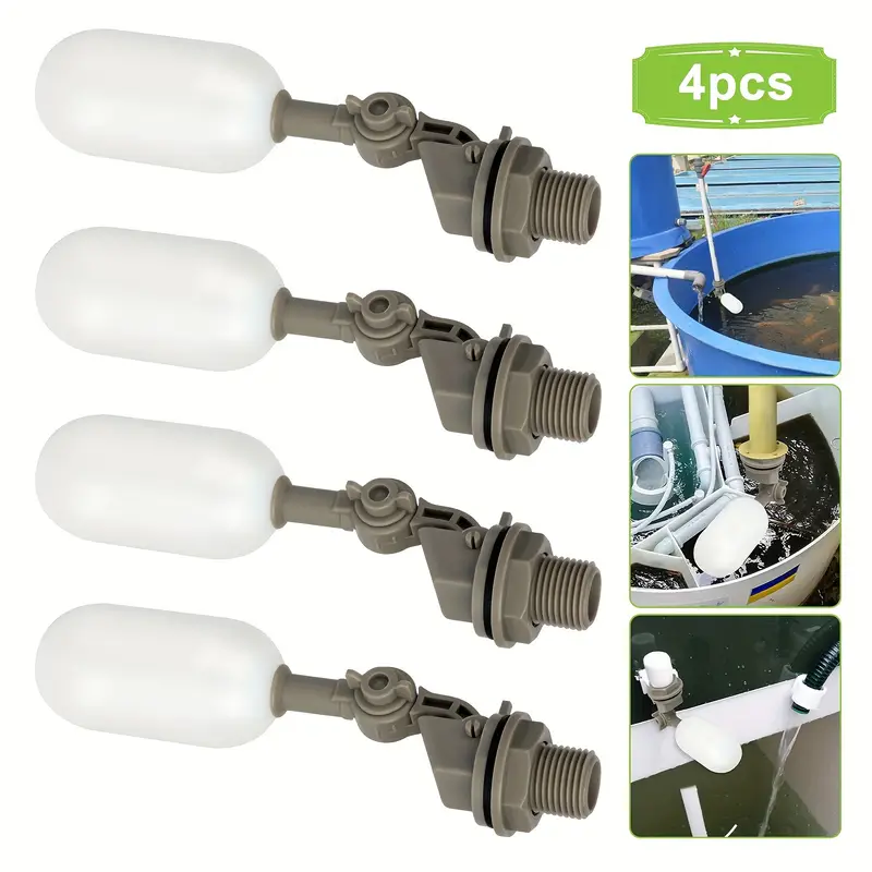 4Pcs Farm Cattle Plastic Water - Float Ball Valve recensione e prezzo