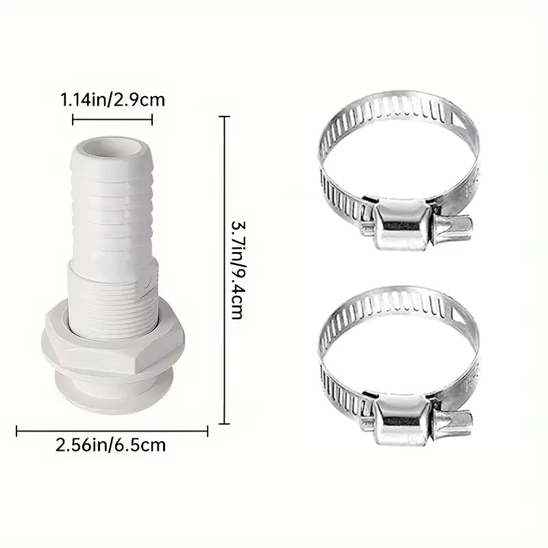 1Set Bilge Pump Hose, 1-1/8 In - Flexible Hose Braided recensione e prezzo