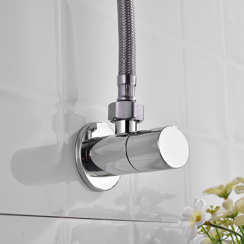 Brass Angle Valve Chrome Black - Toilet Fill Valve recensione e prezzo