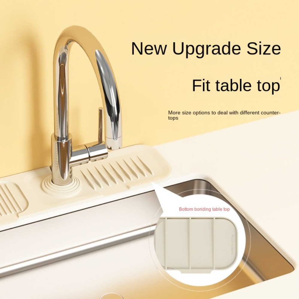 Portable Silicone Faucet Mat 3 - Silicone Tap Washer recensione e prezzo