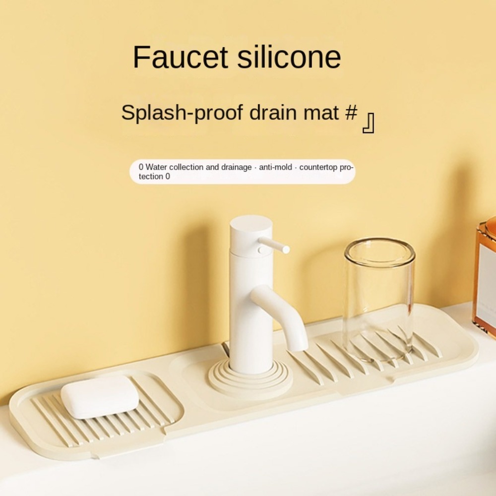 Portable Silicone Faucet Mat 3 - Silicone Tap Washer recensione e prezzo