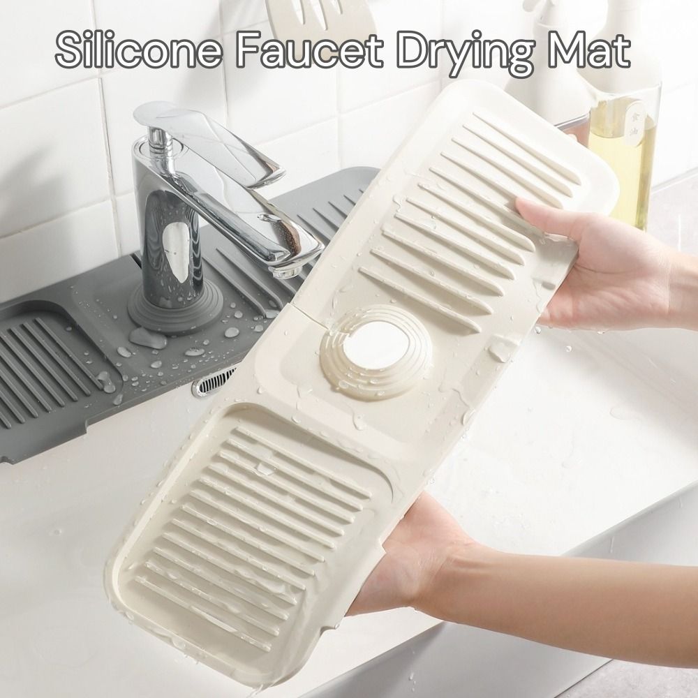 Portable Silicone Faucet Mat 3 - Silicone Tap Washer recensione e prezzo