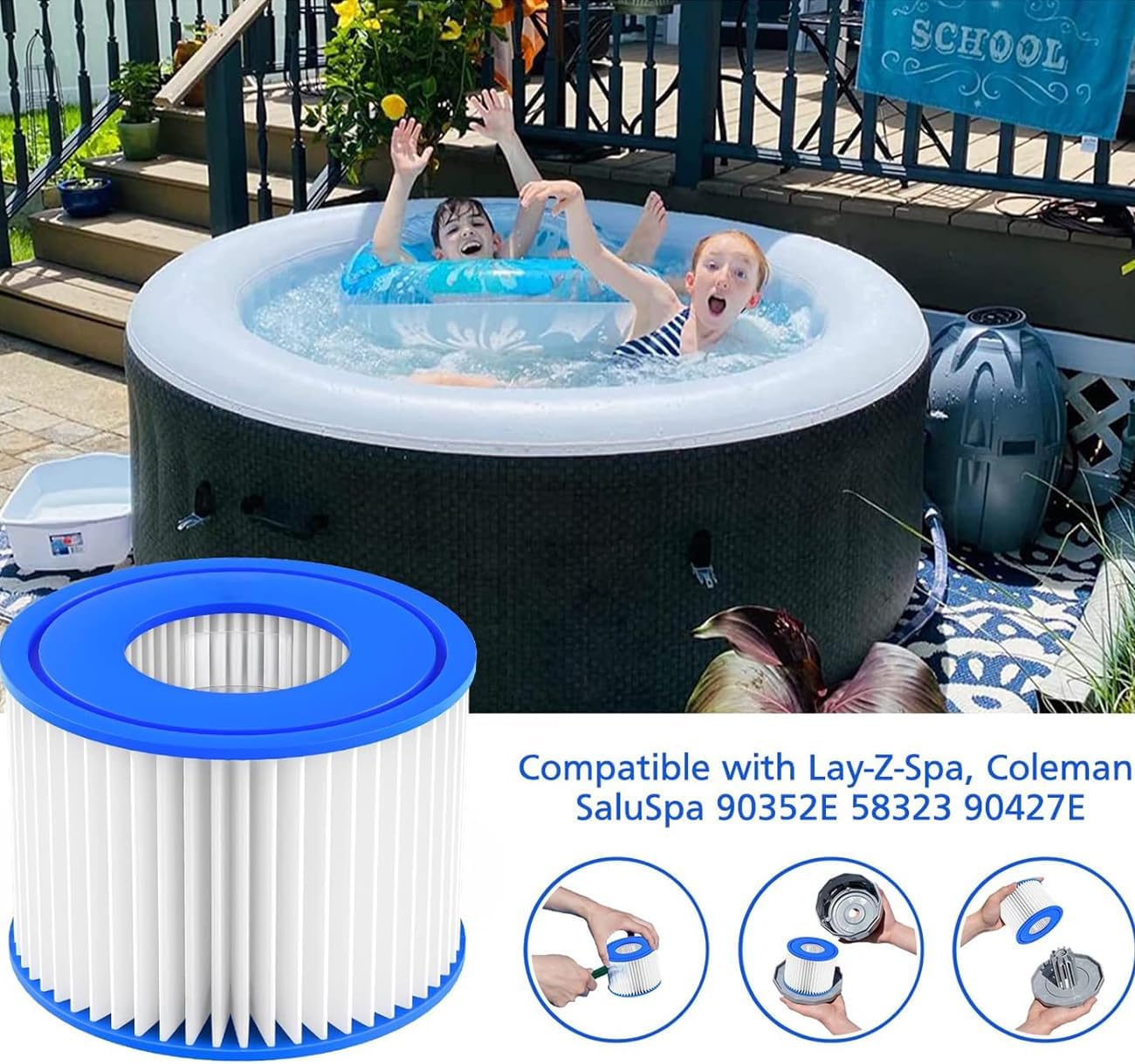 Hot Tub Filter for Bestway Fil - Basin Mixer Cartridge recensione e prezzo
